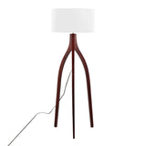 Wishbone - Contemporary Floor Lamp - Furniture Home Direct