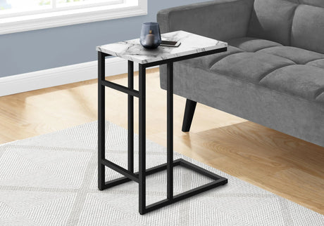 Accent Table, C - Shaped, Contemporary & Modern, Versatile Use - Furniture Home Direct