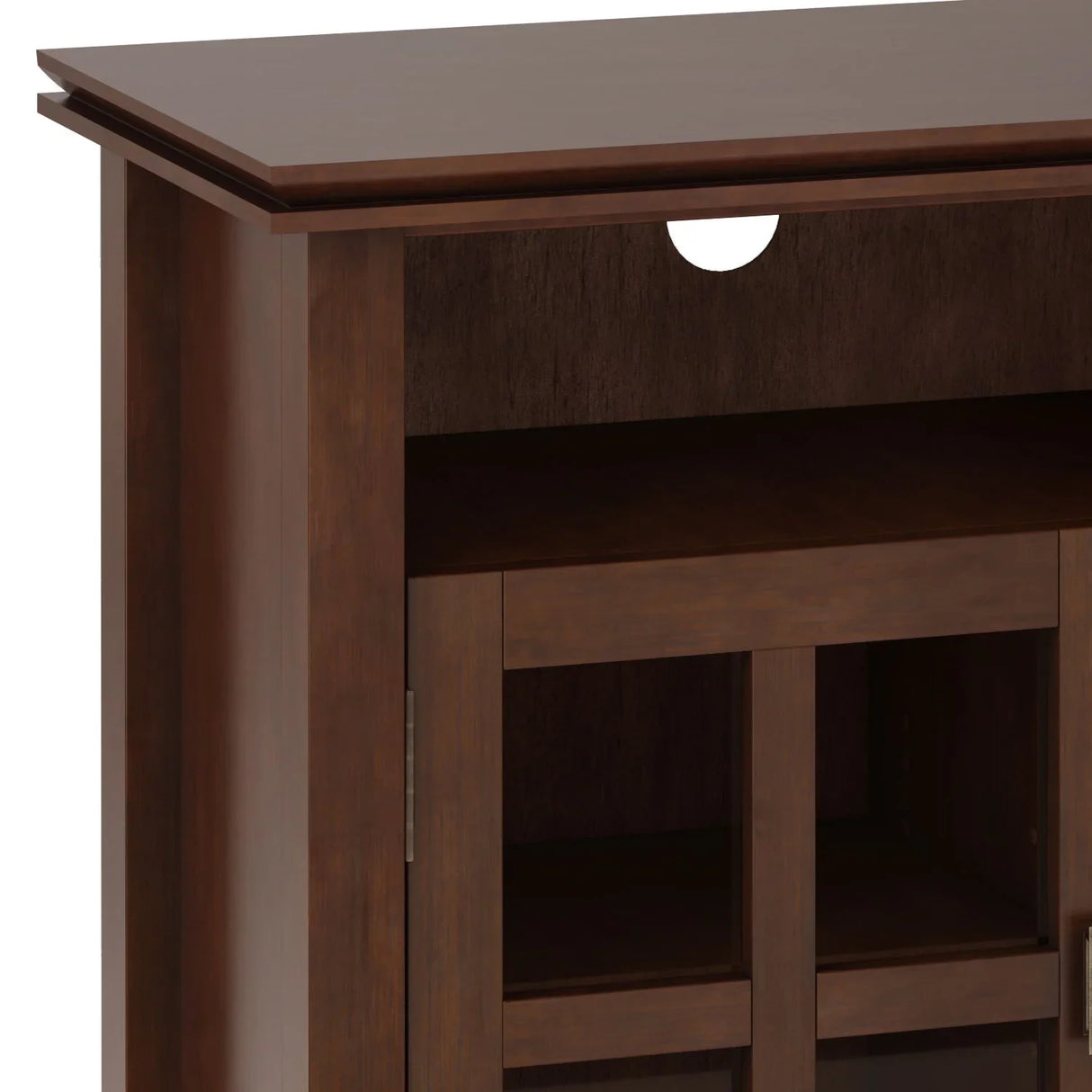 Artisan - TV Media Stand, Handcrafted - Russet Brown - Furniture Home Direct