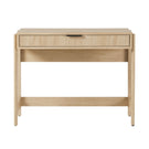 Transitional Reeded Writing Desk With Drawer - Furniture Home Direct