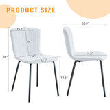 Luxury Minimalist Dining Chairs (Set of 4) - Furniture Home Direct