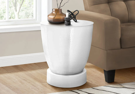 Drum Accent Side Table, Contemporary & Modern Design - Furniture Home Direct