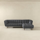 Addison - L Shape Sectional Sofa Tufted - Furniture Home Direct