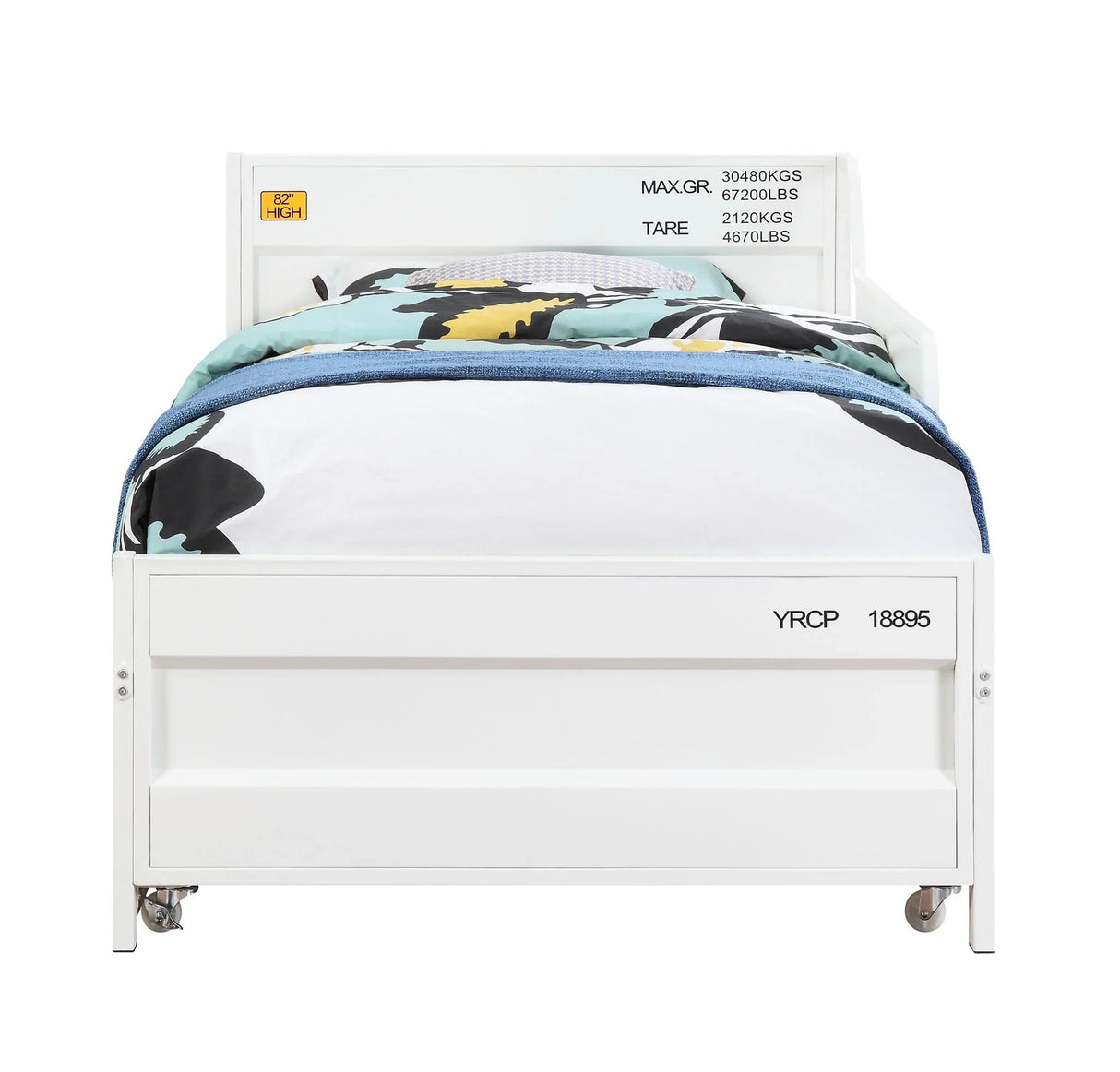 Cargo - Twin Daybed With Trundle - White - Furniture Home Direct