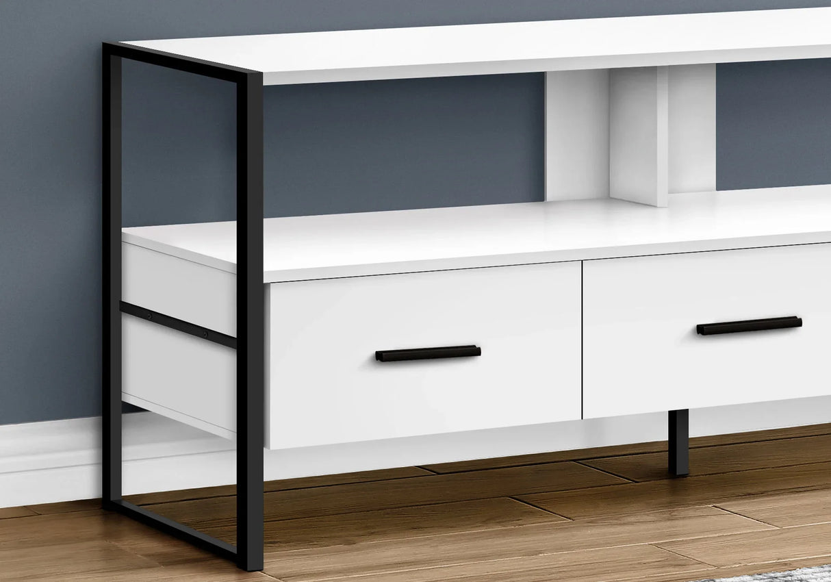 TV Stand, Console, Media Entertainment Center, Storage Drawers, Modern - Furniture Home Direct