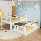 Solid Construction Bunk Bed & Ladder - Furniture Home Direct
