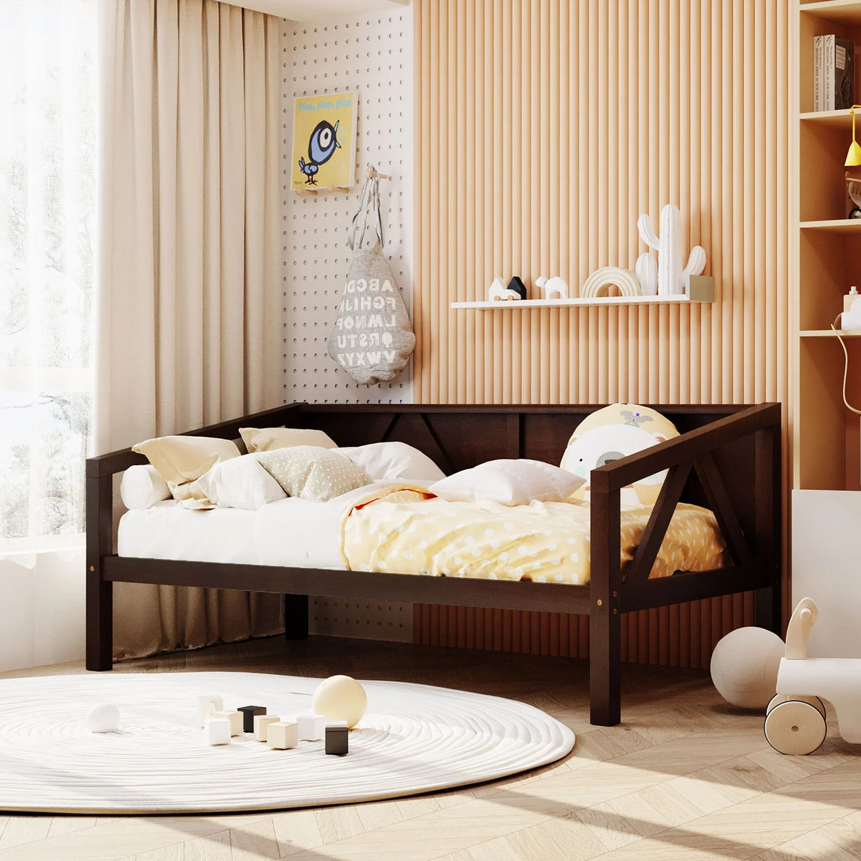 Elegant Design Daybed With Slat Support - Furniture Home Direct