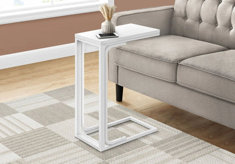 Accent Table, C - Shaped Modern Desig - Furniture Home Direct