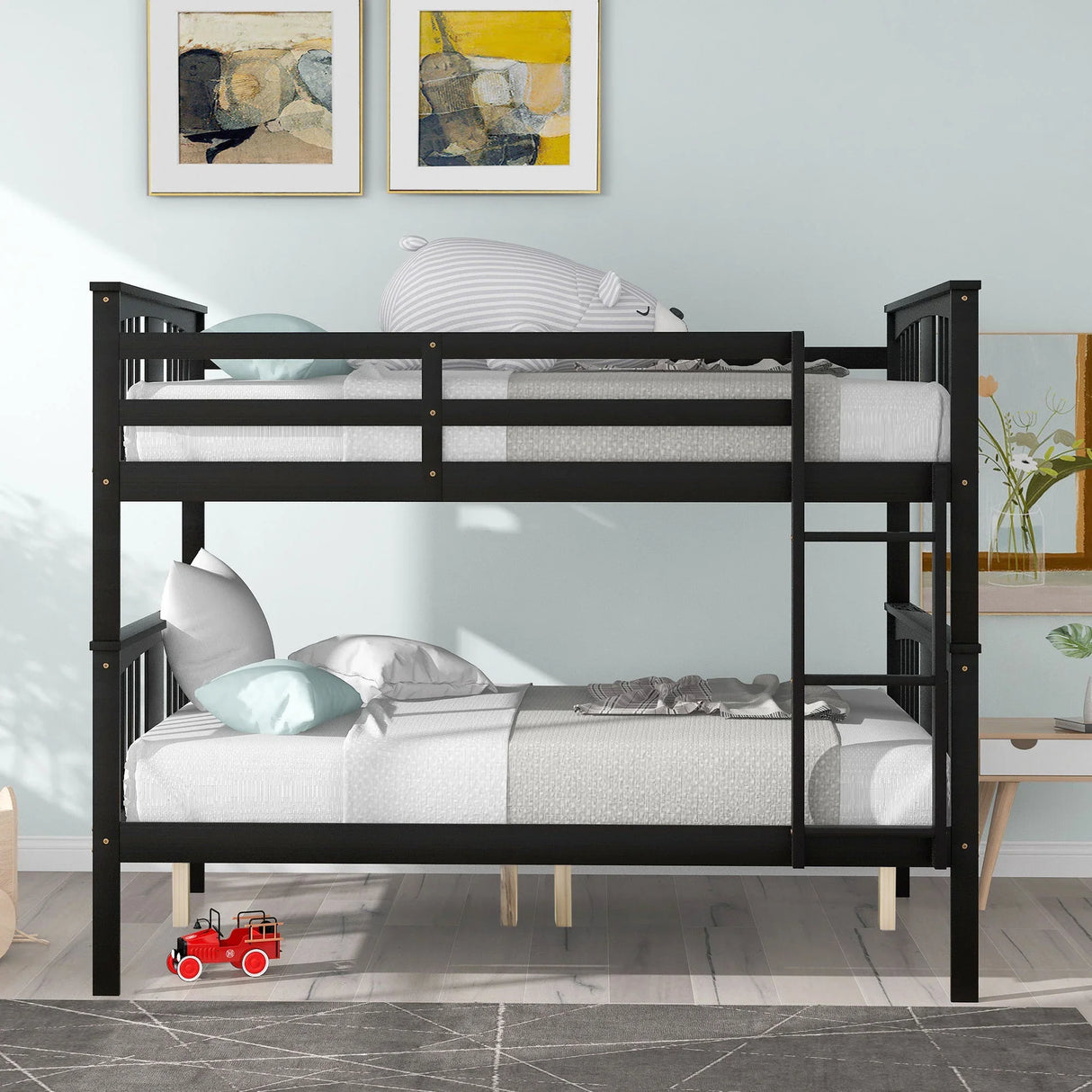 Bunk Bed With Ladder For Bedroom - Furniture Home Direct