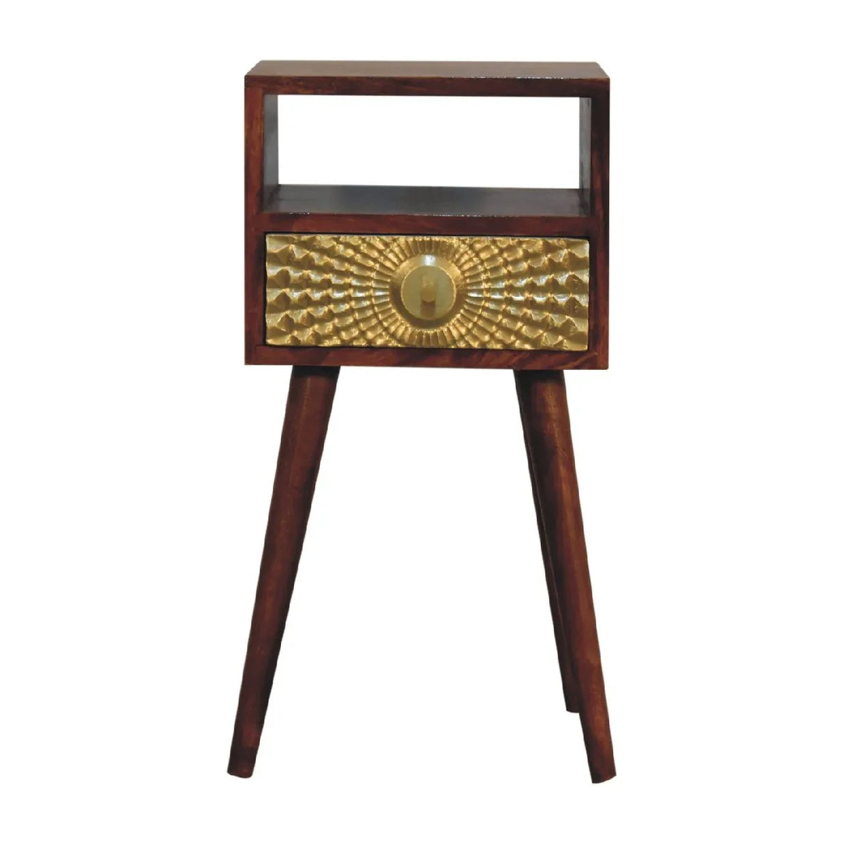 Eden - Mini Nightstand - Chestnut - Furniture Home Direct