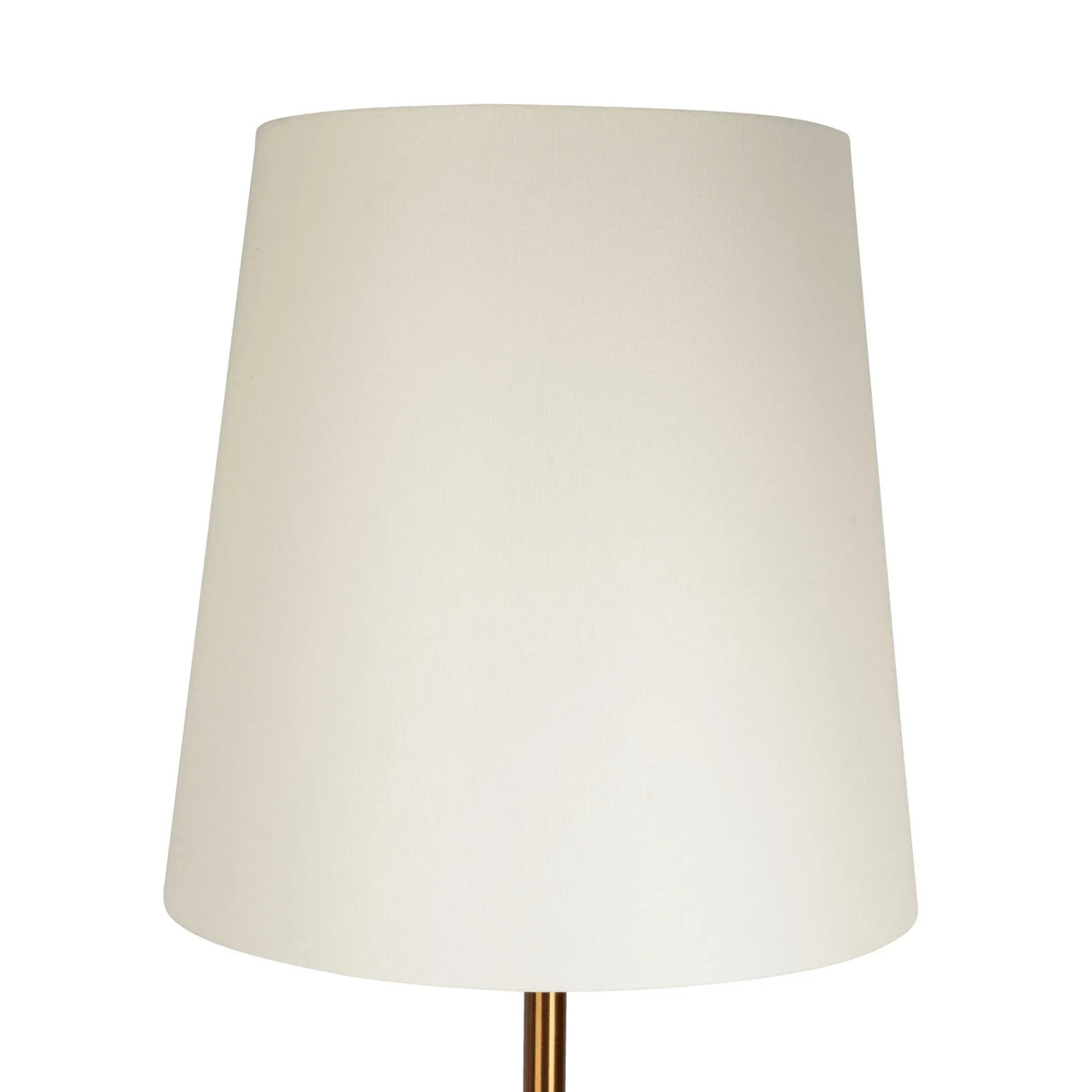 Celestial - Modern Floor Lamp With Accent Table With Large Shade - Gold / White - Furniture Home Direct