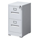 Premium Drawer File Cabinet With Lock, Metal Vertical Design, A4 Legal / Letter Size - Furniture Home Direct