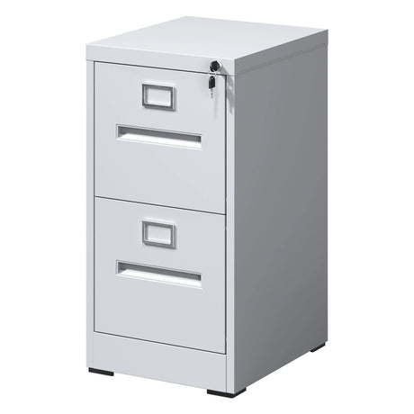 Premium Drawer File Cabinet With Lock, Metal Vertical Design, A4 Legal / Letter Size - Furniture Home Direct