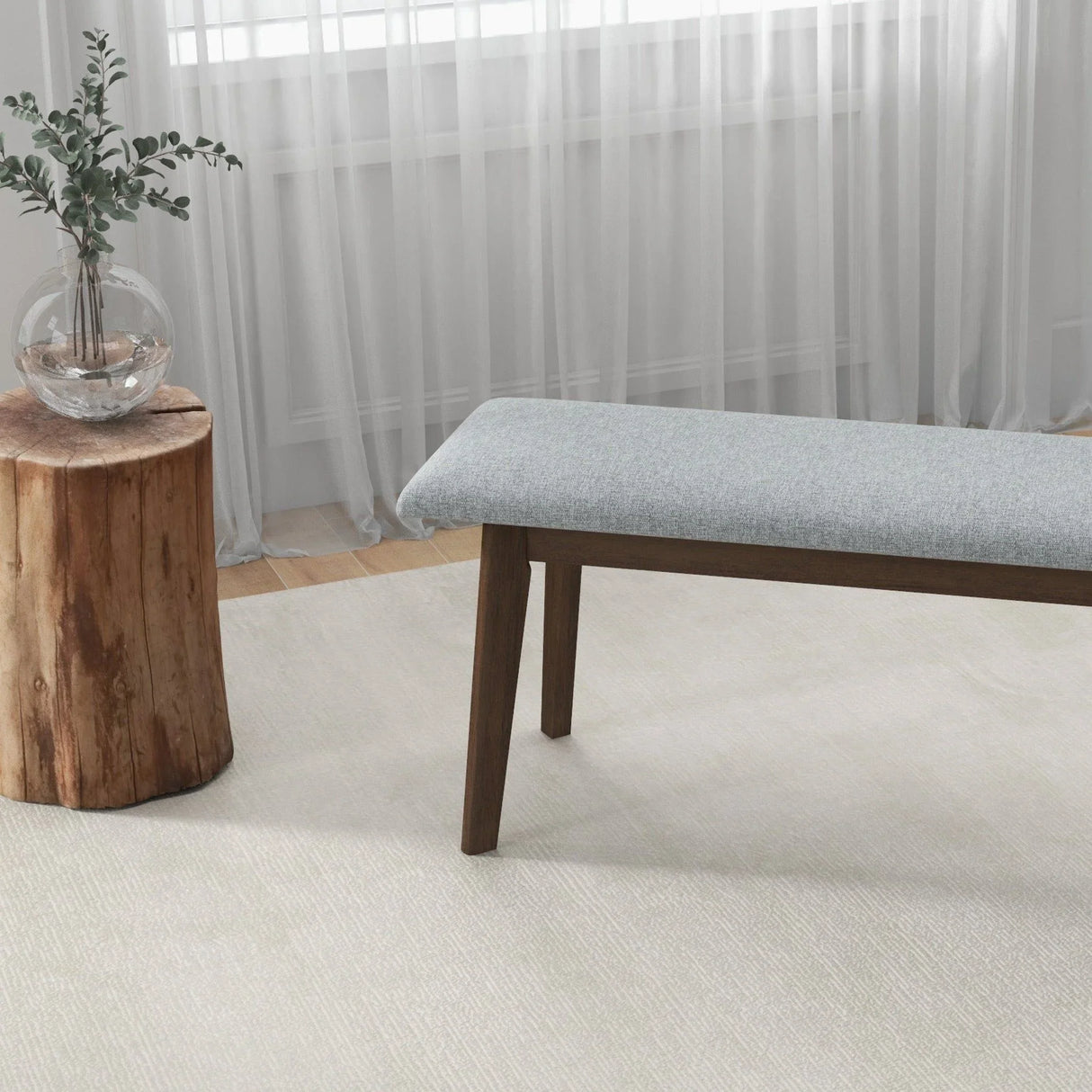 Carlos - Upholstered Bench - Furniture Home Direct