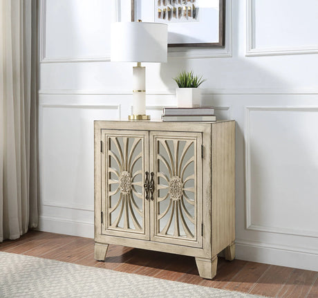 Nalani - Console Cabinet - Antique White - Furniture Home Direct