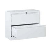 Premium Drawer Metal Lateral File Cabinet With Lock - Furniture Home Direct