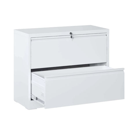 Premium Drawer Metal Lateral File Cabinet With Lock - Furniture Home Direct