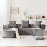 Modular Sectional Sofa With L Shape Chaise With Deep Seat - Furniture Home Direct