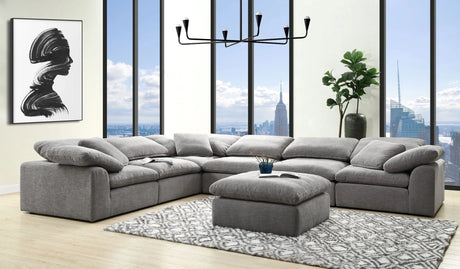 Naveen - Modular Sectional With Ottoman - Furniture Home Direct