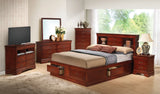 Louis Phillipe - Bookcase Storage Bed - Furniture Home Direct