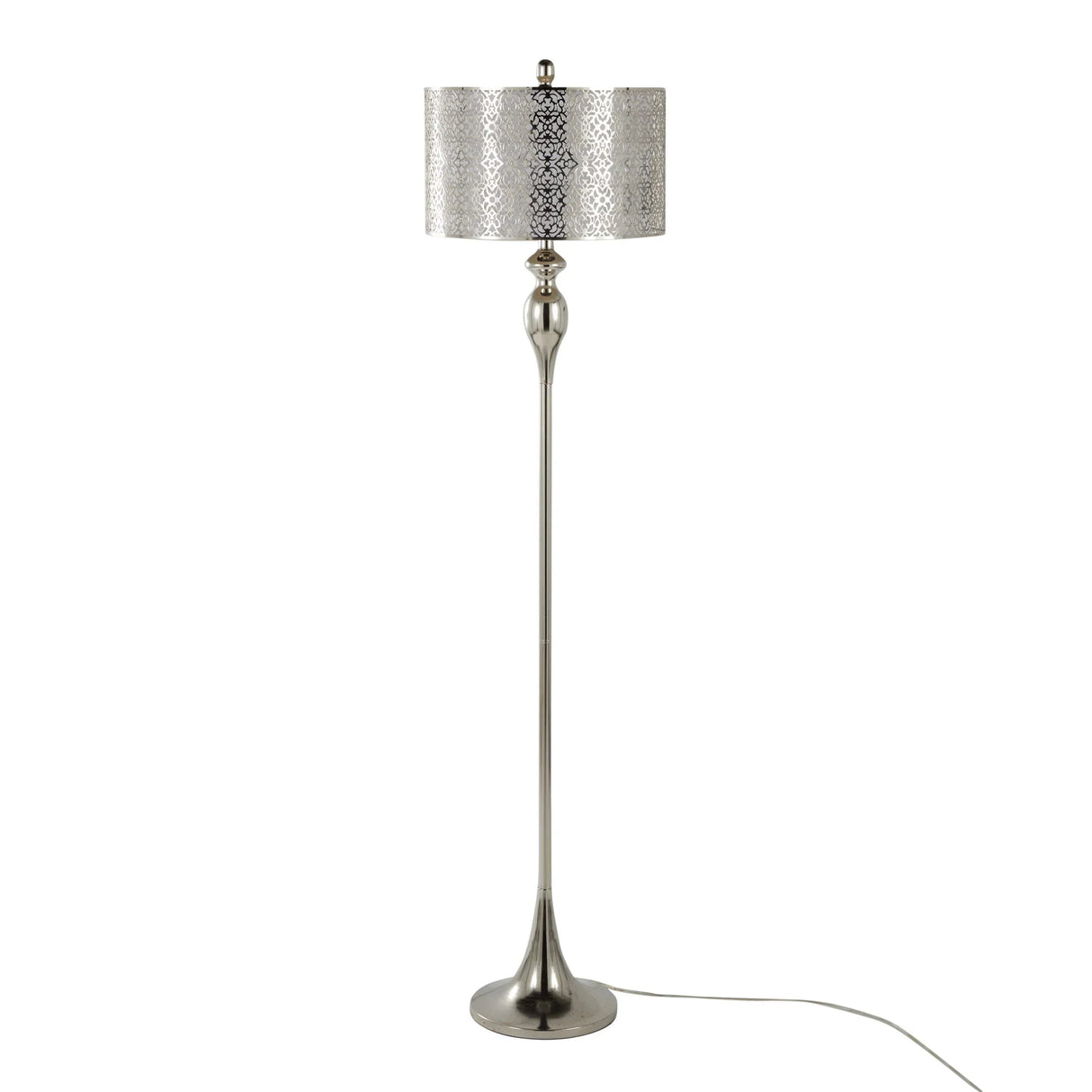 Ashland - Contemporary Floor Lamp Laser Cut - Furniture Home Direct