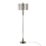 Ashland - Contemporary Floor Lamp Laser Cut - Furniture Home Direct