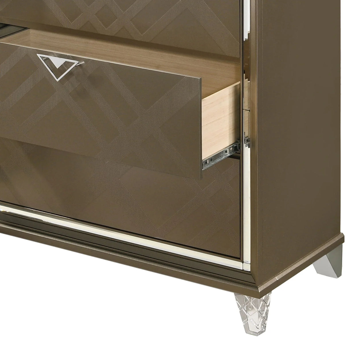 Skylar - Dresser - Champagne - Furniture Home Direct