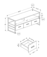 TV Stand, Console, Media Entertainment Center, Storage Drawers, Modern - Furniture Home Direct