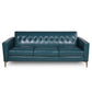 Mid-Century Tufted Leather Sofa - Furniture Home Direct