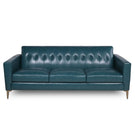 Mid-Century Tufted Leather Sofa - Furniture Home Direct