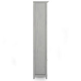 Amherst - 5 Shelf Bookcase - Fog Gray - Furniture Home Direct