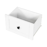 Vanity Desk With Lights And Built In Mirror In White - Furniture Home Direct