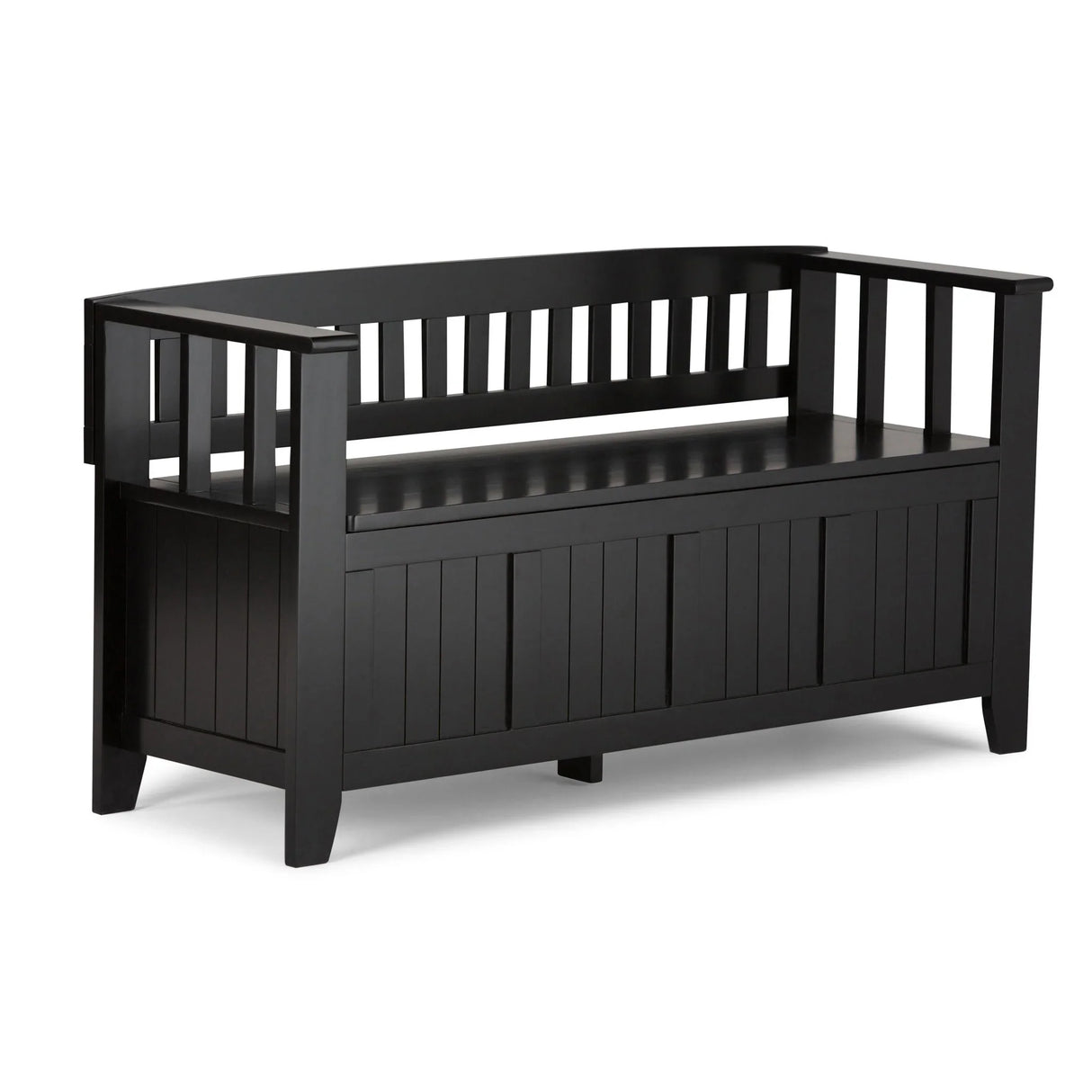Acadian - Entryway Storage Bench, Handcrafted - Furniture Home Direct
