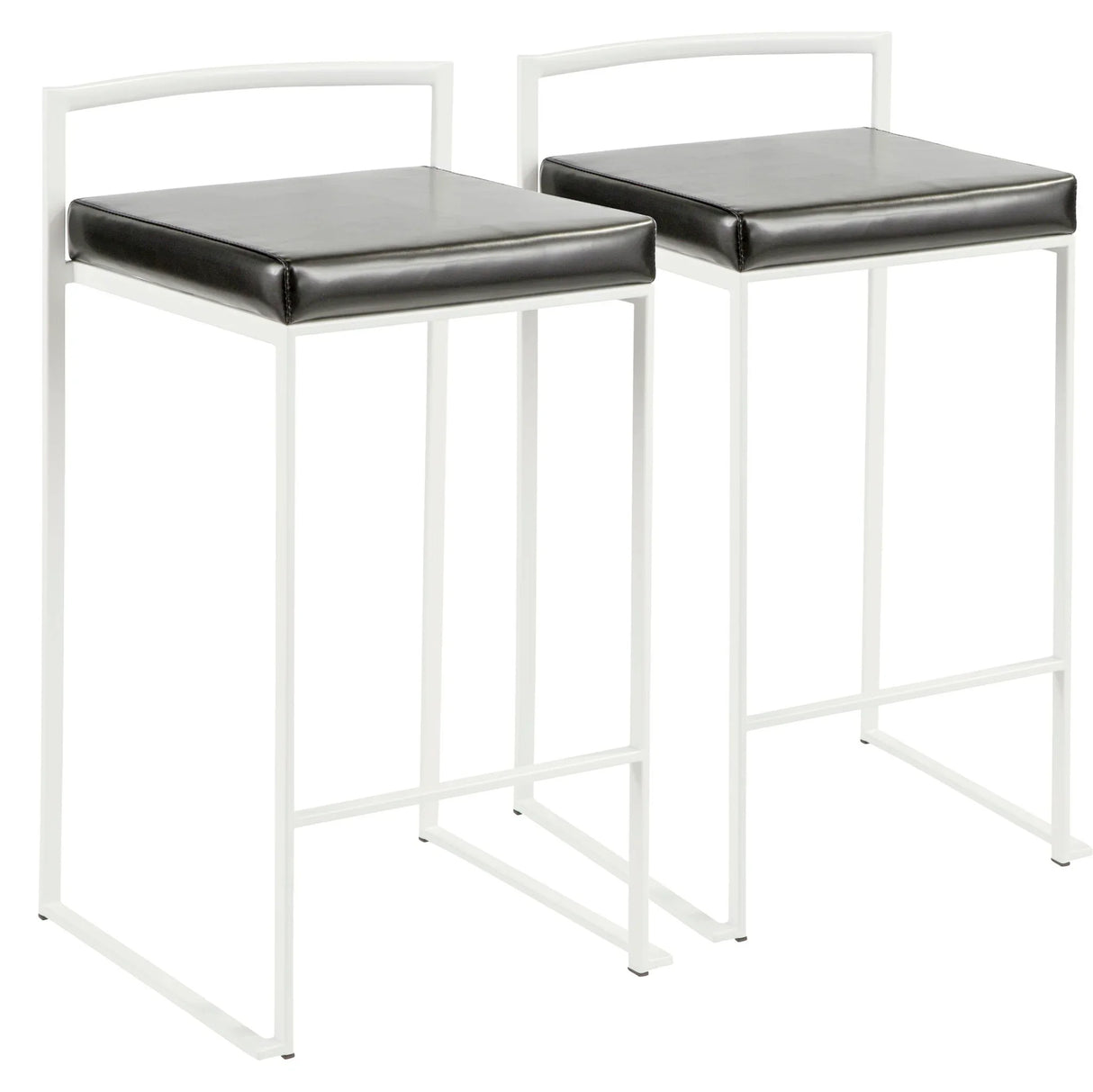 Fuji - Simple Elegance, Contemporary Stackable Counter Stool - Furniture Home Direct