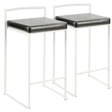Fuji - Simple Elegance, Contemporary Stackable Counter Stool - Furniture Home Direct
