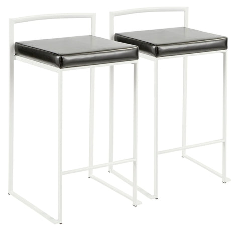 Fuji - Simple Elegance, Contemporary Stackable Counter Stool - Furniture Home Direct