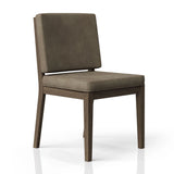 Leather Soft Back Chair (Set of 2) - Light Brown - Furniture Home Direct