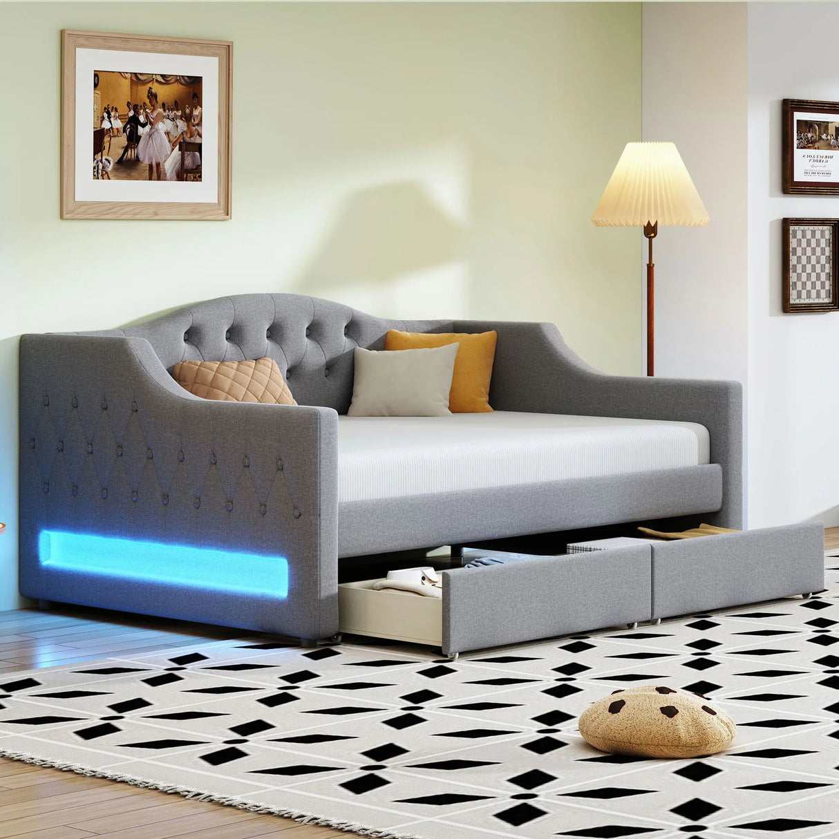 Daybed With LED Belt - Furniture Home Direct