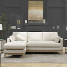 Knox - Modern Farmhouse Reversible Chaise Sectional Sofa - Furniture Home Direct