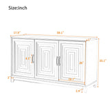 TV Stand For TVs Up To 65", Modern Entertainment Center Media Console Cabinet With 2 Spacious Storage Space - Furniture Home Direct