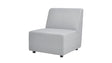 Cleo - Modular Upholstered Deep Seating Patio Armless Chair Axroma Olefin - Furniture Home Direct