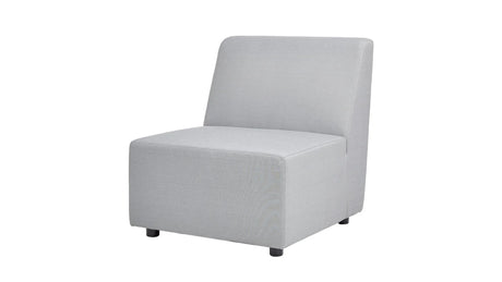 Cleo - Modular Upholstered Deep Seating Patio Armless Chair Axroma Olefin - Furniture Home Direct