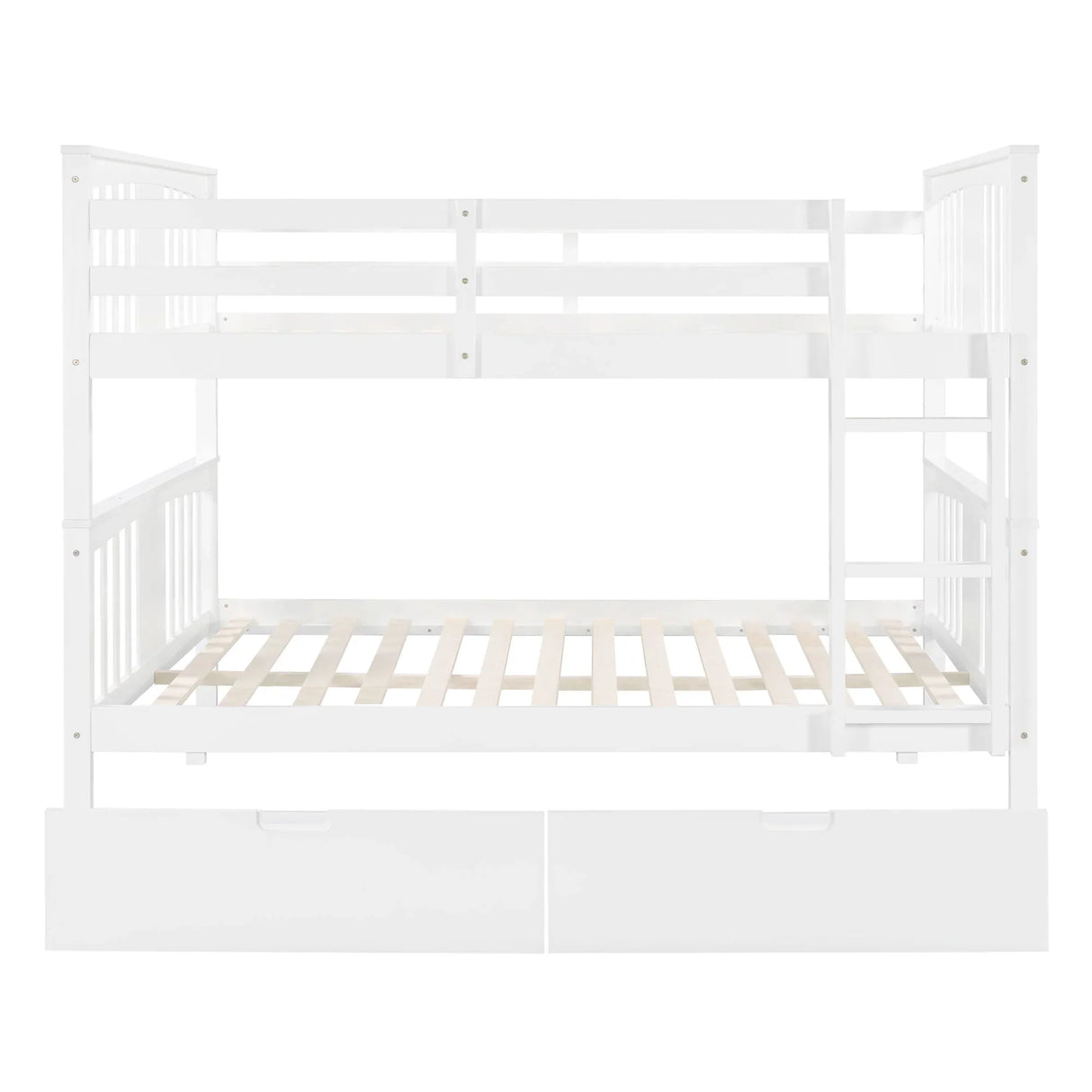Bunk Bed With Ladder For Bedroom, Guest Room Furniture - Furniture Home Direct