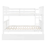 Bunk Bed With Ladder For Bedroom, Guest Room Furniture - Furniture Home Direct