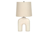 Lighting, Table Lamp, Resin, Modern - Cream - Furniture Home Direct