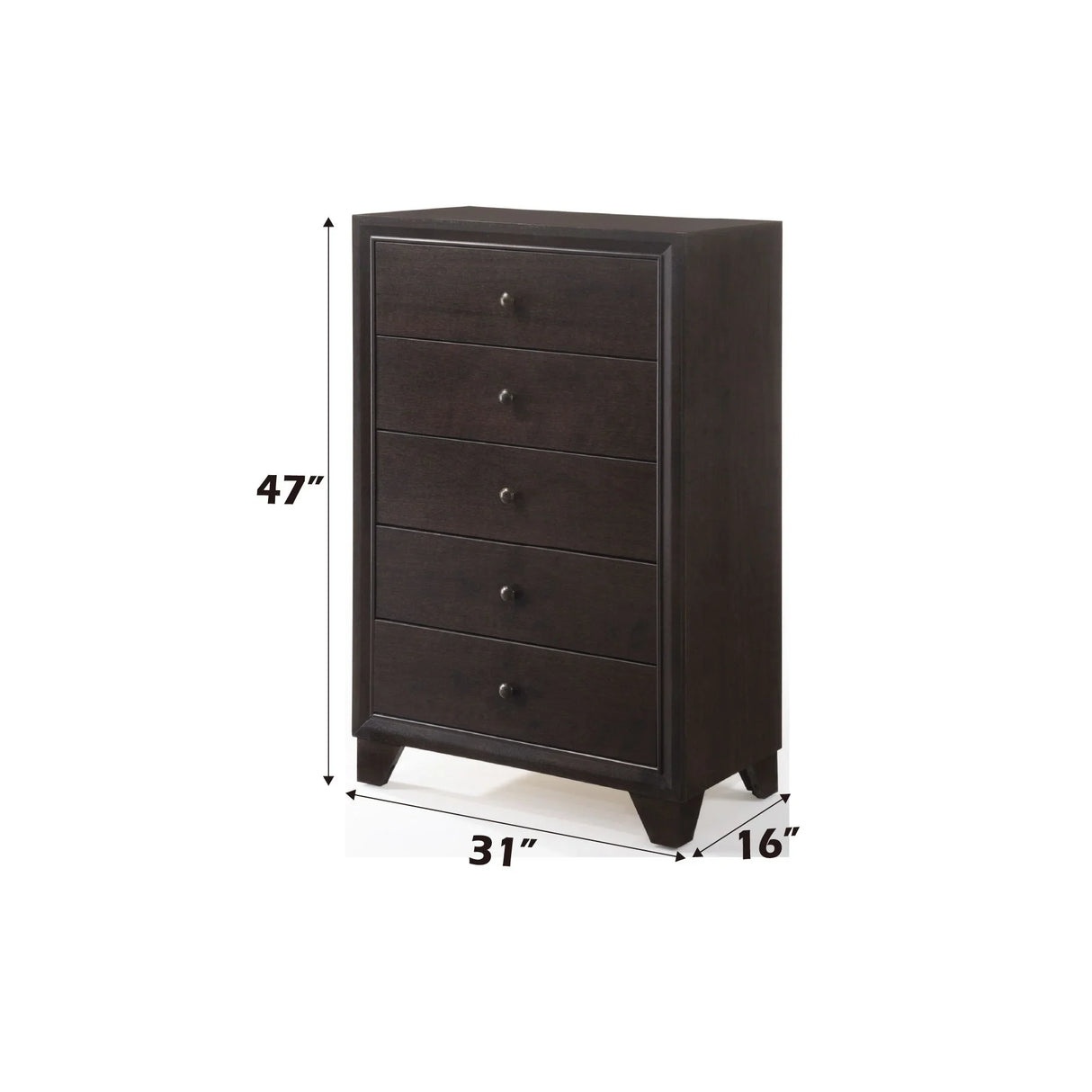 Madison - Chest - Espresso - Furniture Home Direct
