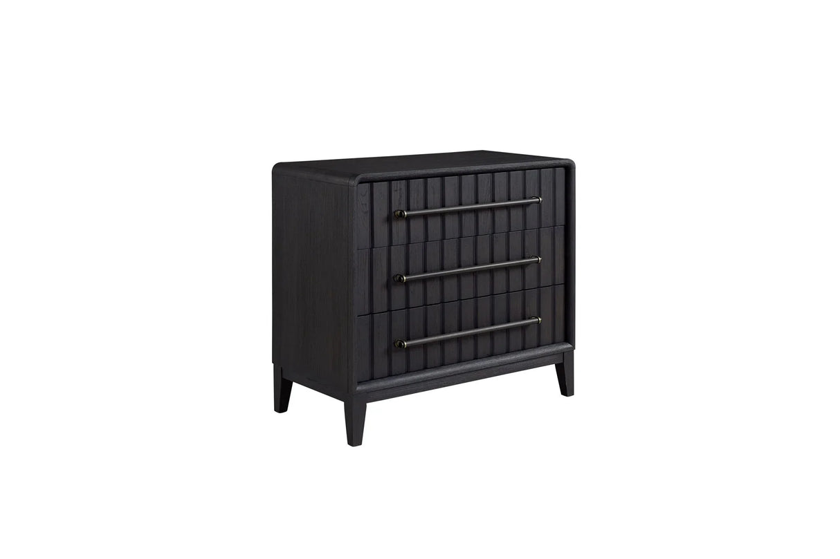 3 Drawer Bachelor Chest - Peppercorn - Furniture Home Direct
