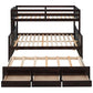 Bunk Bed With Twin Size Trundle And Drawers - Furniture Home Direct
