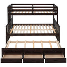 Bunk Bed With Twin Size Trundle And Drawers - Furniture Home Direct