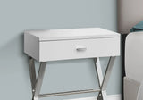 Accent Side X Table, Storage Drawer, Contemporary & Modern - Furniture Home Direct